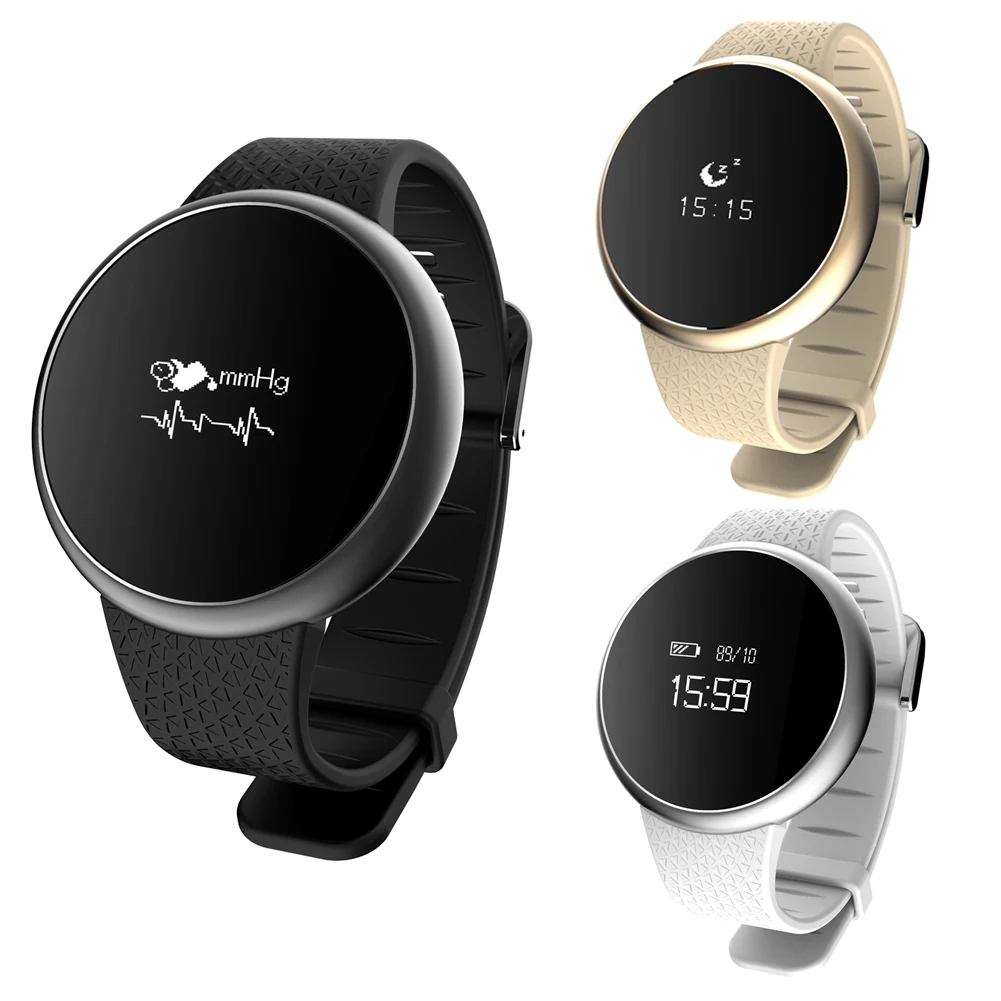 Smart Wristband Watch Pedometer/Blood Pressure Oxygen Monitor Heart