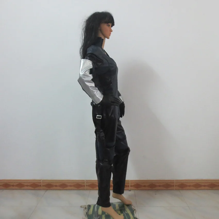 Jill Valentine Кожа Косплей Рождественская вечеринка Хэллоуин наряд костюм для косплея любого размера