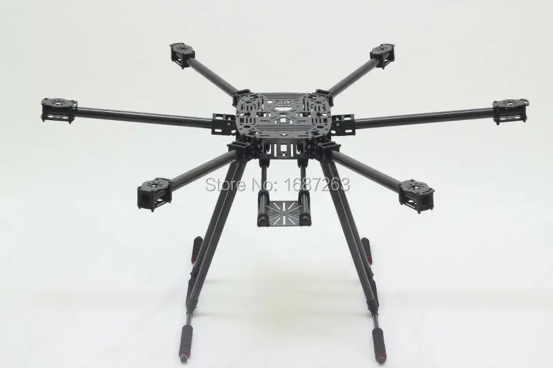ZD850 850 мм полностью из углеродного волокна, ZD 850 складной зонтик защитит вас 6-осевой комплект рамы для гексакоптера с углеродного волокна полозковое шасси