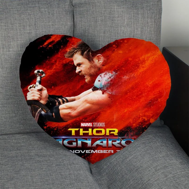 Заказной Тор Ragnarok Hela подушка в форме сердечка крышка Заказная Наволочка на молнии Обложка свадьба для дома или офиса, Декоративные 1 шт на заказ