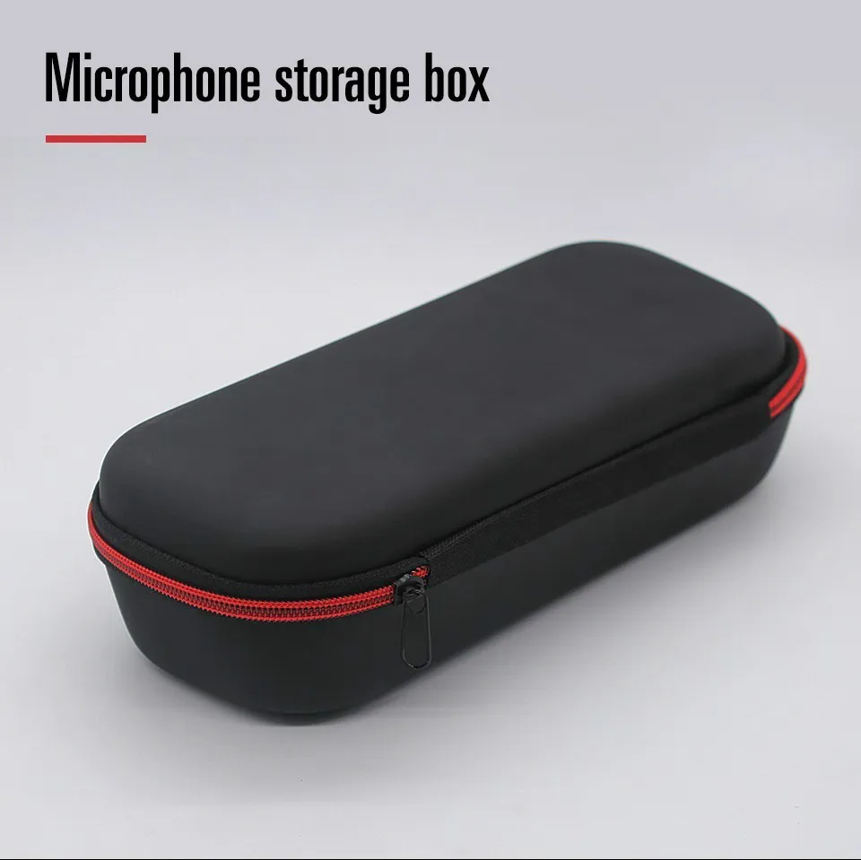 WS858 E106 Многофункциональный микрофон ящик для хранения, поддерживает большое количество моделей микрофон