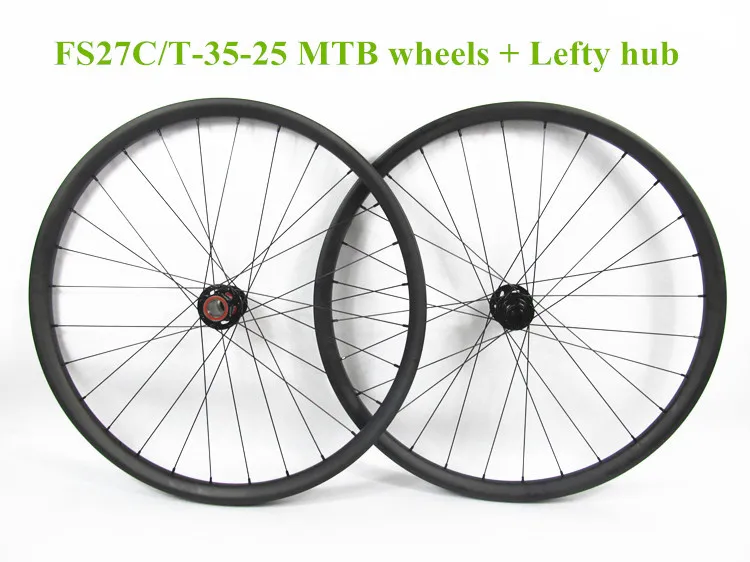 FS27C/T-35-25 MTB втулка для левшей 27,5 er hookless карбоновые колеса AM carbon wheelset 35W* 25D Farsports MTB дисковые Тормозные колеса велосипеда 28H