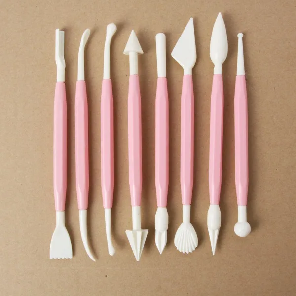 16 Patterns Fondant Cake Decorating Flower Modelling Tools