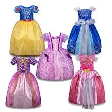 Одежда для детей на Хеллоуин; платье принцессы Золушки; зимние платья