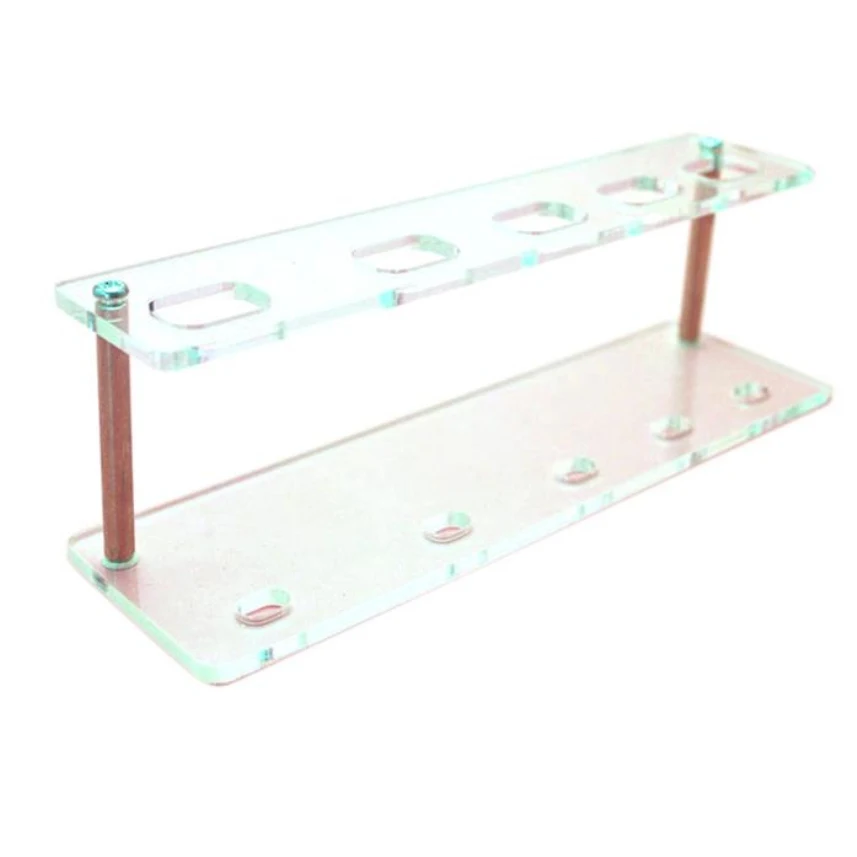 Kanbuder Clear 5 отверстий Microscler pinceis de maquiagem профессиональный косметический держатель макияж кисти набор Органайзер стойки