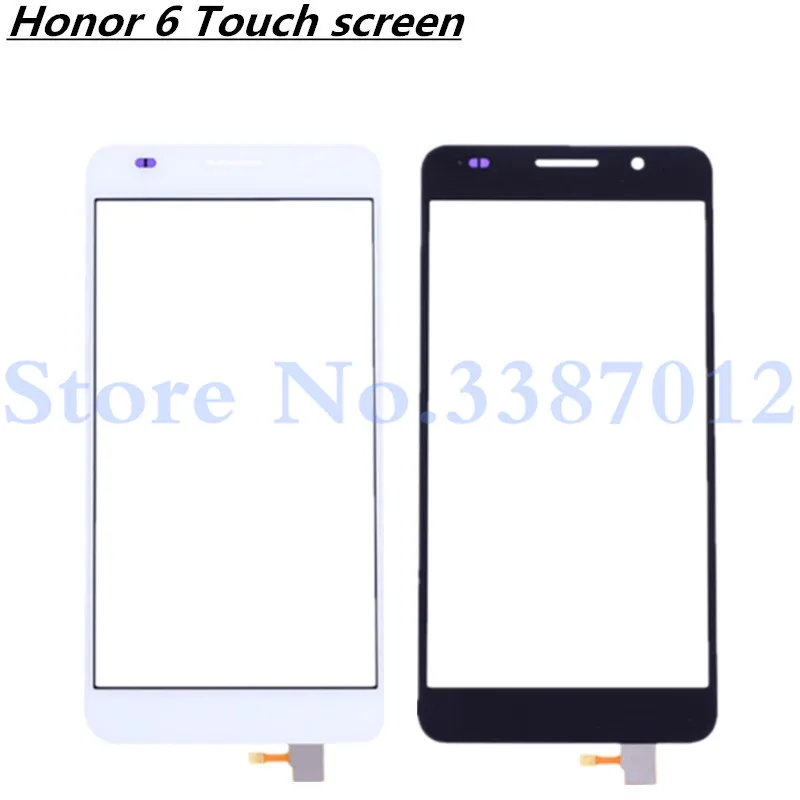 5,0 ''Замена высокого качества для huawei Honor 6 Honor6 сенсорный экран дигитайзер Датчик внешняя стеклянная панель объектива