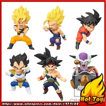 

100% Original Banpresto WCF Complete Collection Figure BATTLE OF SAIYANS Vol.1 - Full Set of 6 Pieces from "Dragon Ball Z"