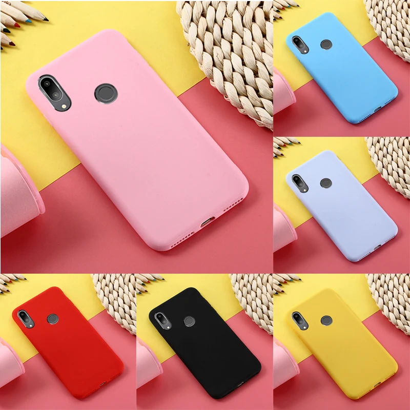 

For Xiaomi Redmi Note 7 Case Cover Soft TPU Redmi 7 Note 7 Pro Fashion Candy Color Protective Xiomi note7 case 6.3