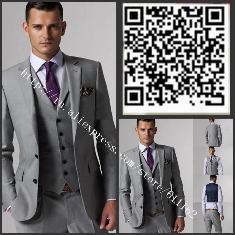 as pictures Сшитое темно-синий жених смокинги Groomsmen мужчины свадебные смокинги жених пром костюмы( куртка+ брюки+ пояс+ галстук - Цвет: as pictures