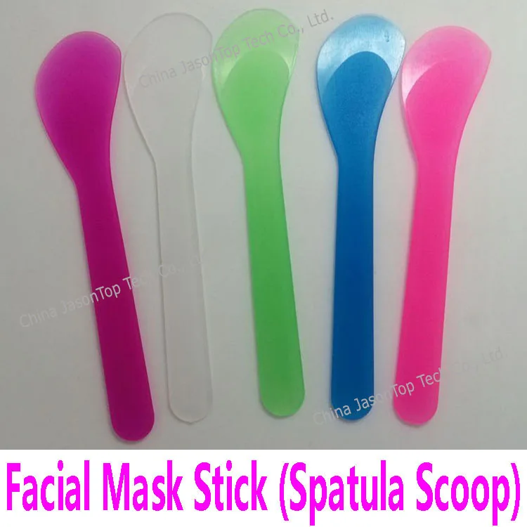 Палочка для маски для лица, косметическая лопатка, ложка для маски для лица DIY, косметические макияжные палочки, инструменты для смешивания грязи, белый, розовый, опт, розница