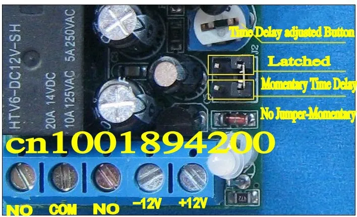 DC12V дверной доступ/энтери Guard Gateway Электрический замок управления беспроводной