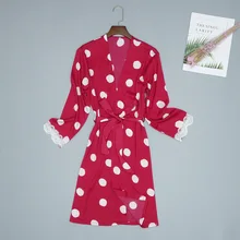 Женский летний халат темно-синего цвета, халат юката, женское кимоно из вискозы, банный халат, ночная рубашка, пижамы, пижамы, женская пижама