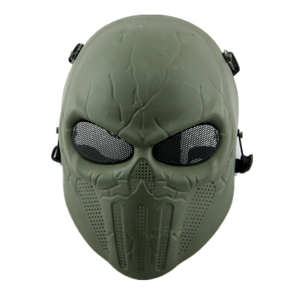 tactical skull face mask military Field scary horror skull mask ear protection shall live field mask for hunting paintball (5)