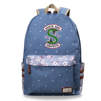 

High Quality Riverdale School Backpack Students Boys Girls Fashion Rucksack Surprise Gift Backpack teens Daily Backpack