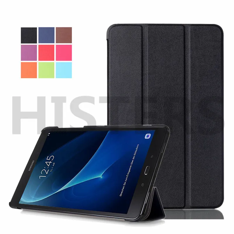 Чехол для Samsung Galaxy Tab A 10 1 дюймов SM 510 T515 T580 T585 P580 чехол Capa_Slim 3 в сложенном виде и на