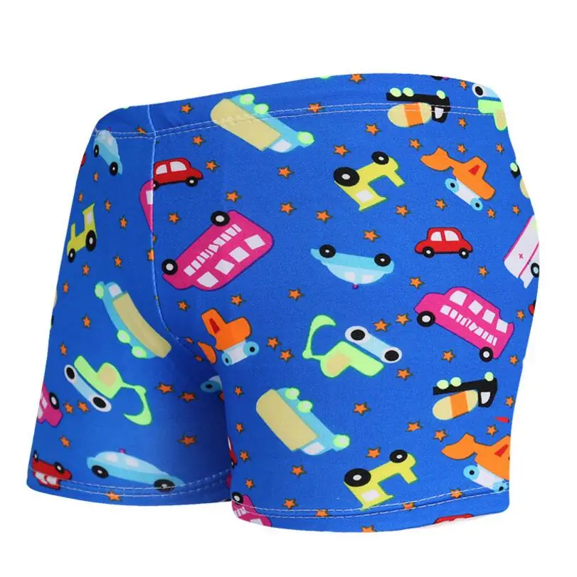 Детская Повседневная быстросохнущая одежда для купания с рисунком; купальный костюм для маленьких мальчиков; летние шорты для детей; пляжная одежда; Шорты для плавания - Цвет: Swimwear Short Boy 8