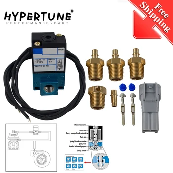 

Free shipping - 3 Port Electronic Boost Control Solenoid Valve 35A-ACA-DDBA-1BA With Brass Silencer HT-ECU00
