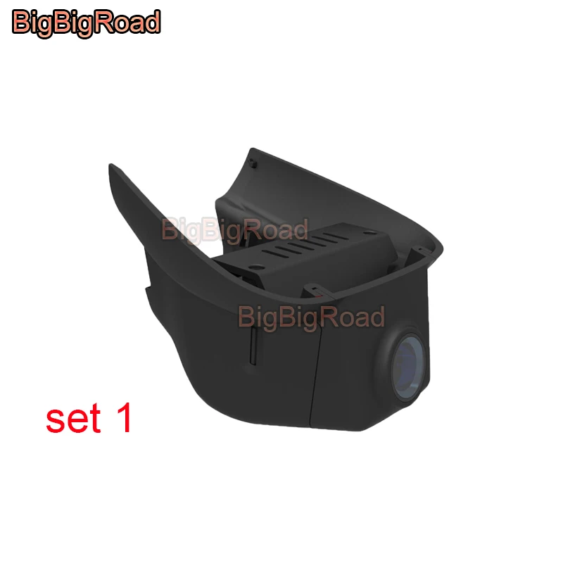 BigBigRoad для Ford Focus высокая версия автомобильный wifi DVR видеорегистратор Dash камера FHD 1080P широкоугольный