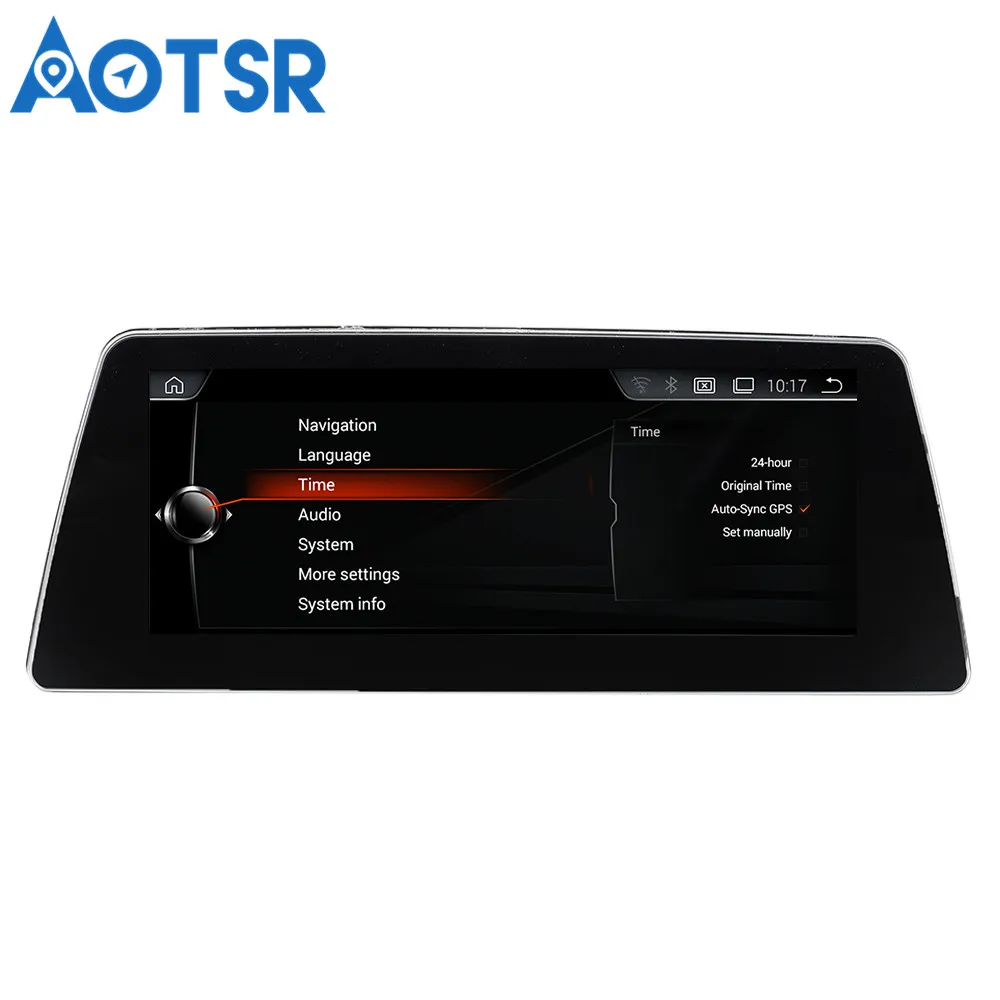 Автомобильный GPS навигатор Aotsr Android 4 без DVD плеера головное устройство для BMW 5 Series