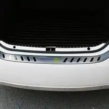 Задний бампер протектор Палуба Шаг панель загрузки крышка подходит для Toyota Corolla E170 подоконник пластина отделка багажника из нержавеющей стали