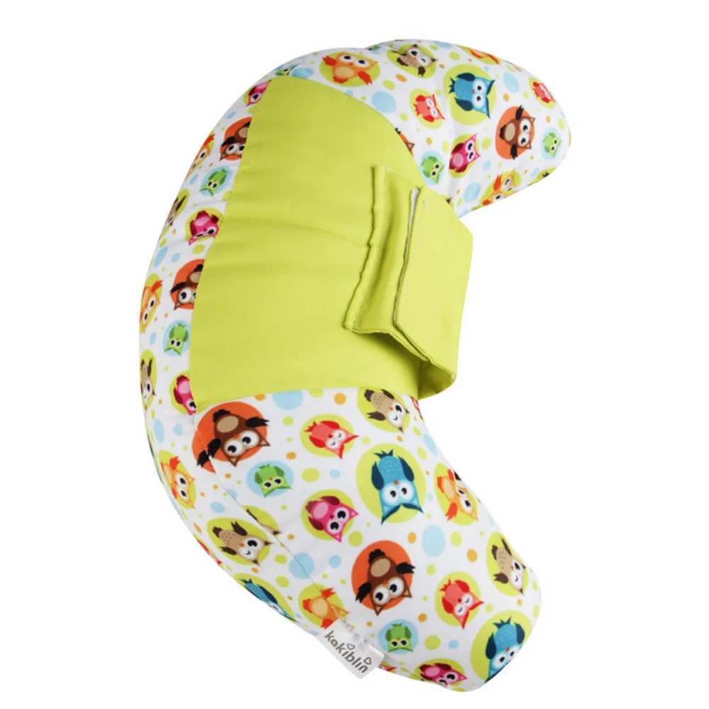 JINSERTA детское автомобильное сиденье дорожная подушка для шеи Подушка для поддержки плеч хлопковая повозка подголовника для путешествий мягкая спальная подушка