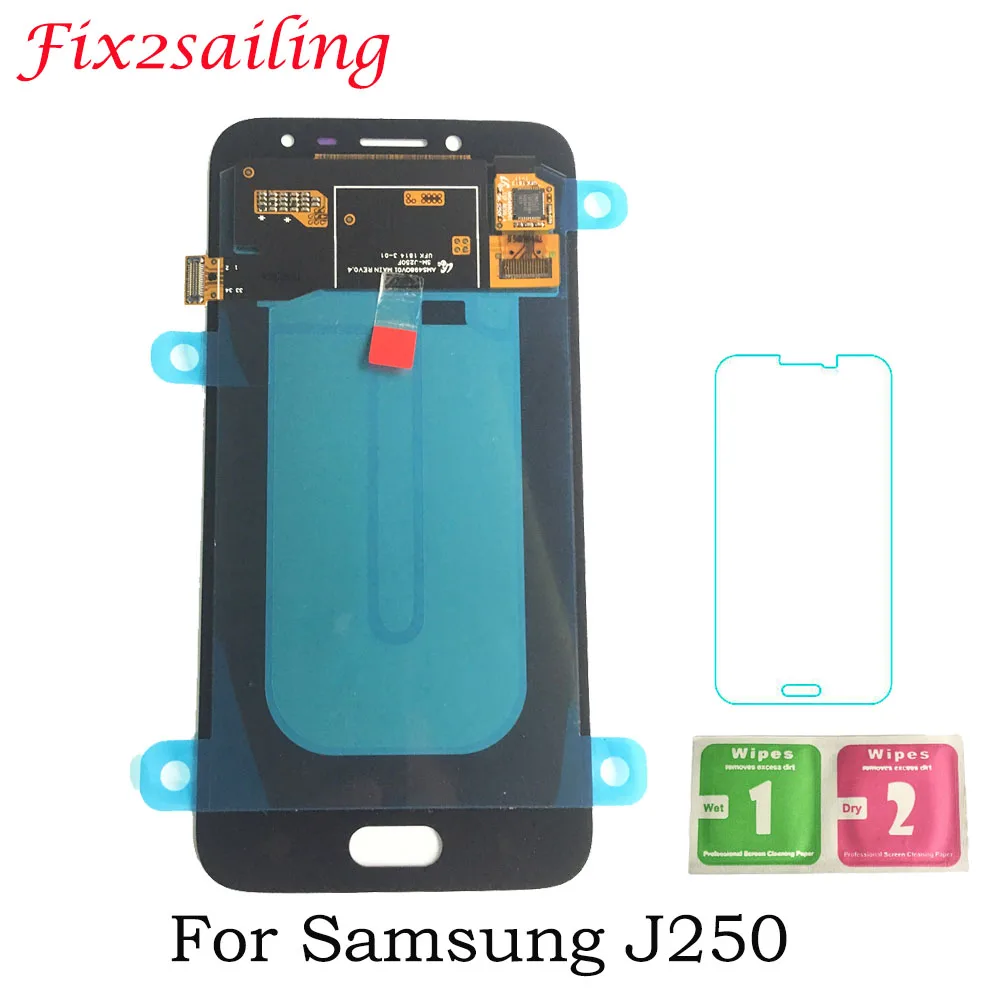 

5.0inch J250 Screen For Samsung Galaxy J2 Pro 2018 J250 LCD Display Touch Screen digitizer assembly Super Amoled LCDS