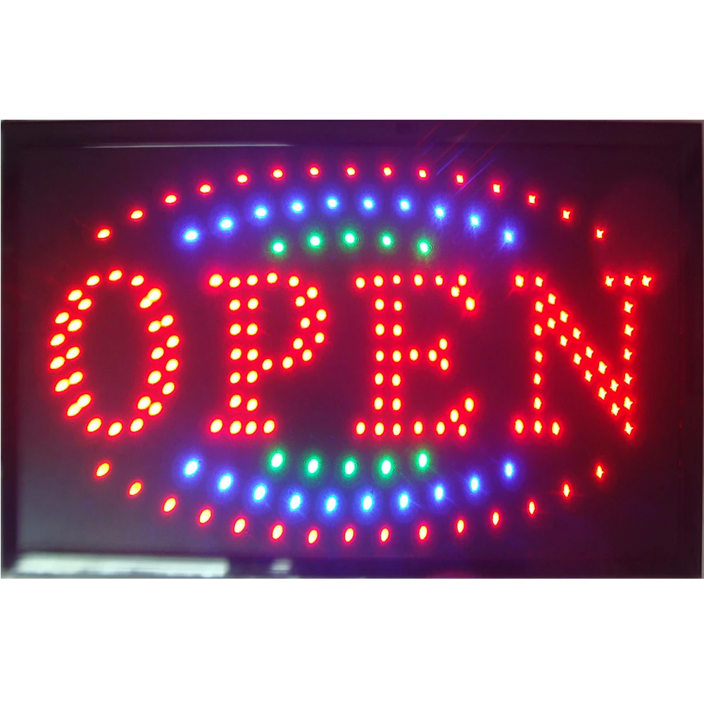 17 New Shop Open Sign Direct Selling Led Sign 10x19 Inch Semi Outdoor Flashing Custom Led Open Signs Sign Led Signs Opensign Shop Aliexpress