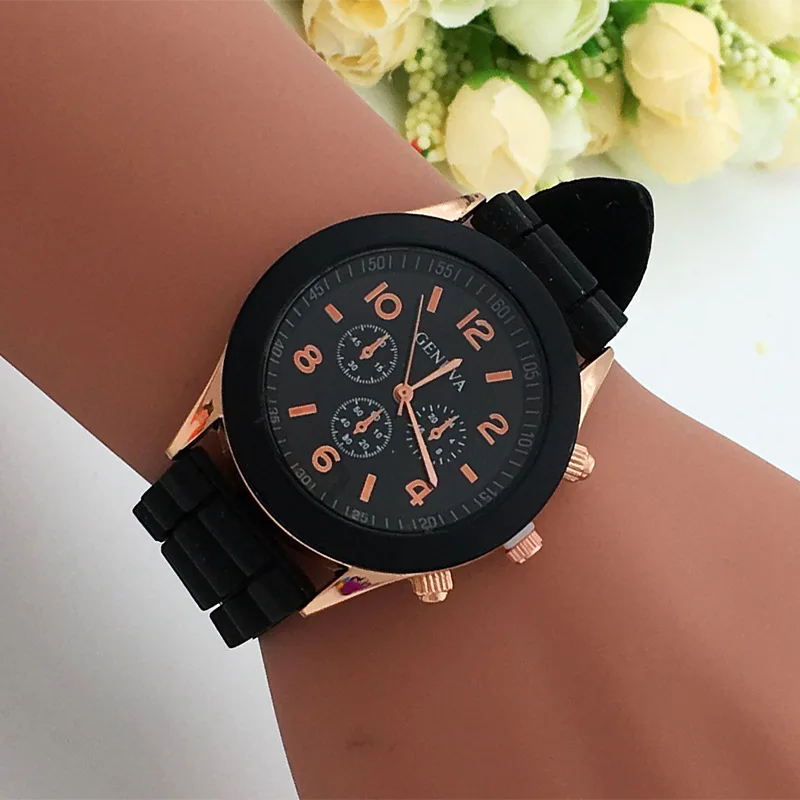 10 color Brand Geneva Watch Casual Quartz Watch men women silicone strap Fashion Sport watches relogio feminino Wristwatch 10 color Brand Geneva Watch Casual Quartz Watch men women silicone strap Fashion Sport watches relogio feminino Wristwatch