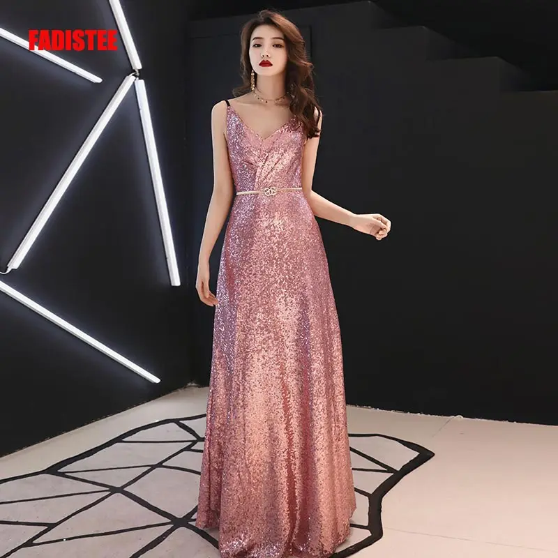 FADISTEE Новое поступление Vestido De Festa длинное вечернее платье для невесты Выпускные