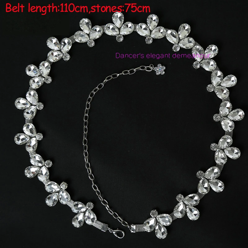 2020 NEW ARRIVAL! belly dance accessories sexy Master belt women stones clovers hip scarf | Тематическая одежда и униформа