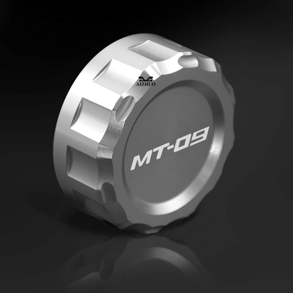 FOR YAMAHA MT 09 MT09 MT-09 FZ09 FJ09 2015-2016 Cylinder Reservoir Cover CNC Aluminum Rear Brake Fluid Reservoir Cap Cover