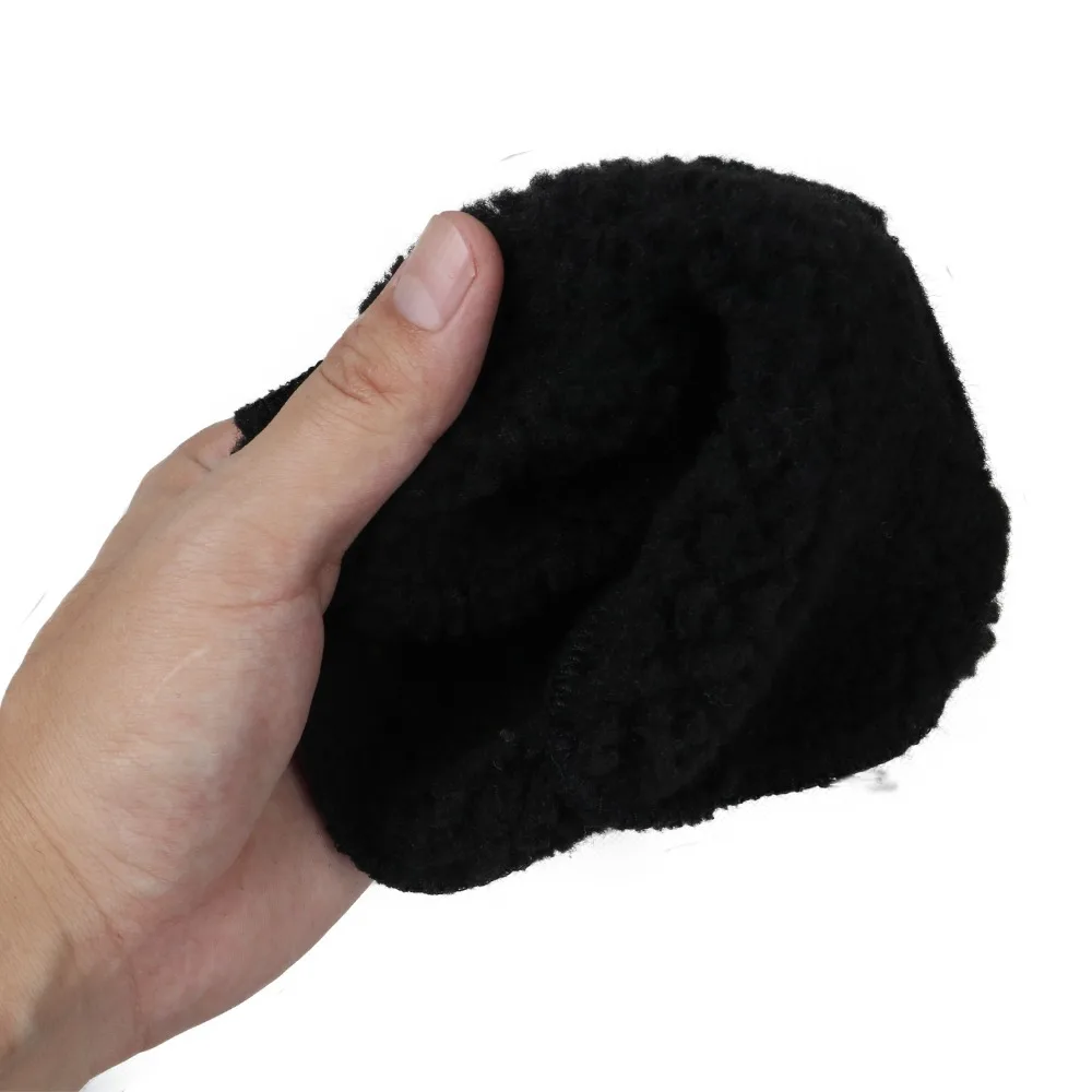 Tourbon Tactical Shooting Silicone Treated Pistol Firearm Case Pouch Gun Storage Socks Holster Gun Protector Black Fabric 26CM