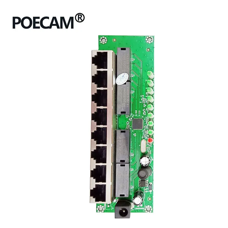Шэньчжэнь сетевые переключатели Прямая продажа с завода 8 портовый мини