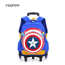 Trolley Children School Bags Mochilas Kids Backpacks With Wheel Trolley Luggage For Boys backpack Escolar Backbag Schoolbag baijiawei trolley children school bags kids backpacks with wheel trolley luggage for girls and boys backpack schoolbag