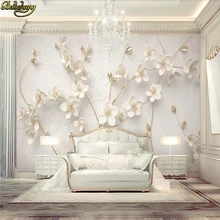 Special Price beibehang Custom Simple European Golden White Plum Mural Wall Papers 3D Art Wall Decor Restaurant Living Room Bedroom Wallpaper Special Price beibehang Custom Simple European Golden White Plum Mural Wall Papers 3D Art Wall Decor Restaurant Living Room Bedroom Wallpaper