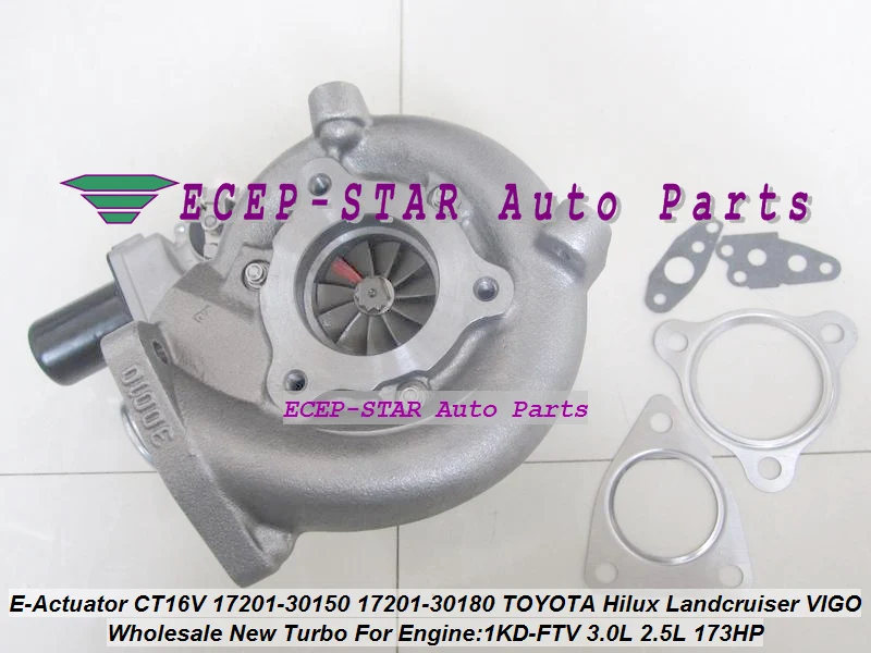 E-Actuator CT16V 17201-30150 17201-30180 TOYOTA Hilux Landcruiser KZJ90 KZJ95 VIGO 1KD-FTV 3.0L 2.5L 173HP (5)