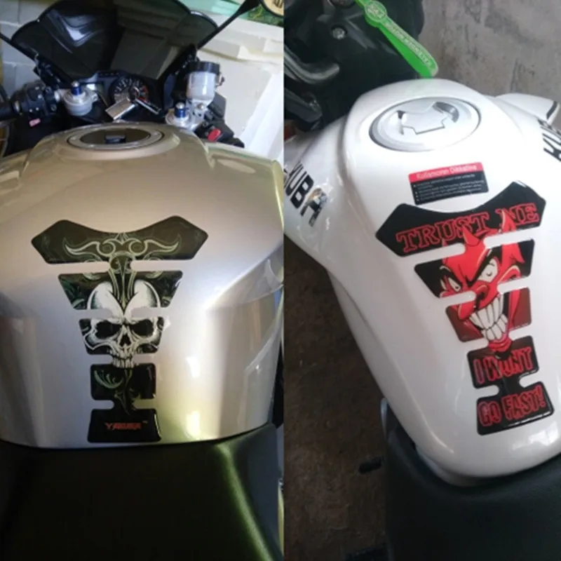 3D Motorcycle Decal gas tank protector sticker motorcycle stickers motorcycle tank sticker motorcycle accessories Gas Fuel Tank Pad Protector Racing Car Sticker For Benelli Yamaha Honda Suzuki Kawasaki BMW Ninja KTM