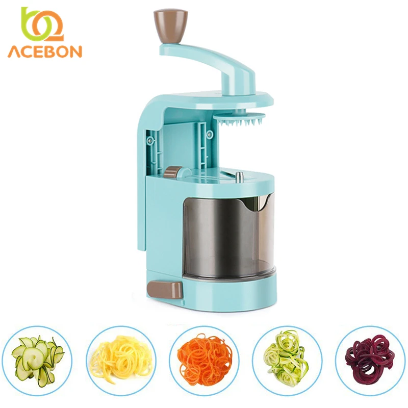 

4 Blade Multifunction Spiralizer Vegetable Veggie Pasta Spaghetti Potato Vegetable Spiral Cutter Zucchini Slicer Kitchen Tools