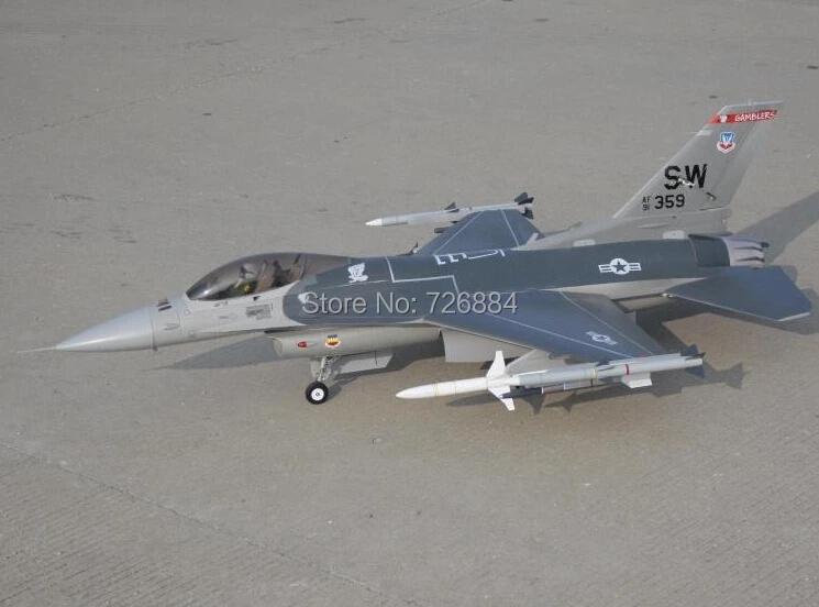 Электрический радиоуправляемый самолет Freewing F16 90 мм F 16 боевой Faclon jet PNP|rc plane balsa|plane