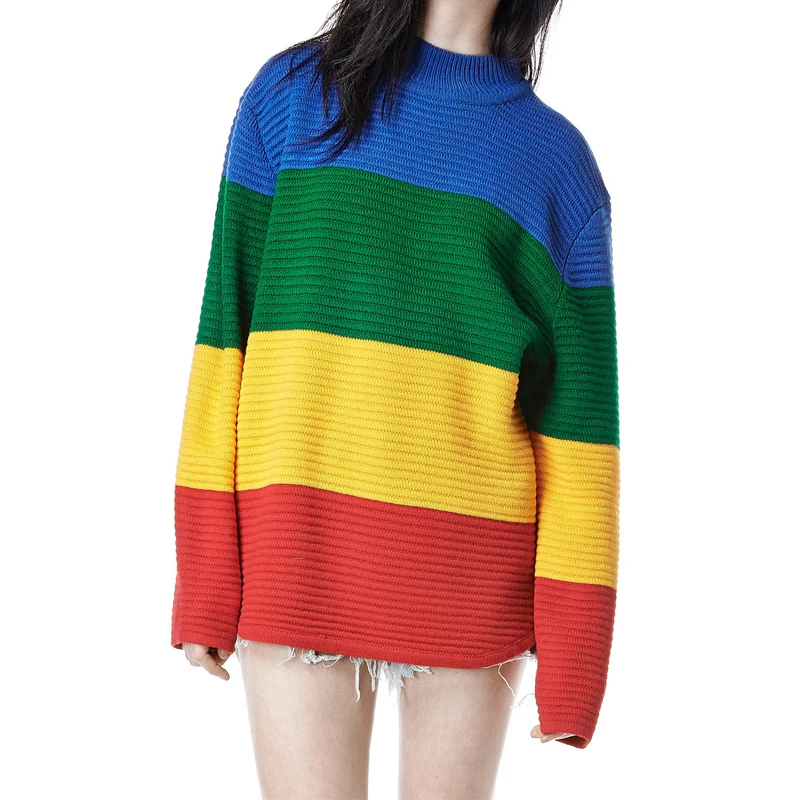 Buy Unif Crayola Sweater Rainbow Color