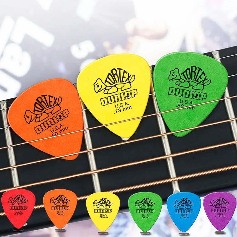 2 Dunlop Triangle Picks Plektren 1,14 mm Plektrum