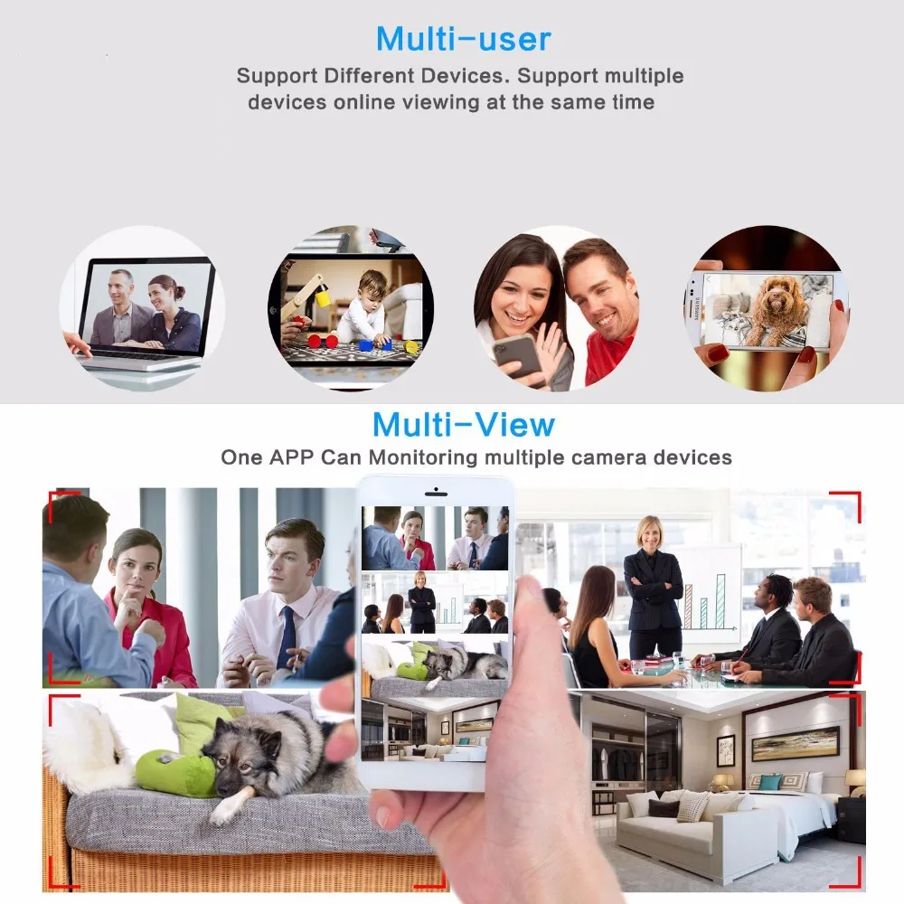 Работает 5 часов Wifi IP мини камера беспроводная HD 1080P микро видеокамеры ИК Ночное