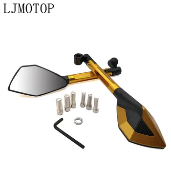 

Motorcycle Mirrors Moto Rearview Mirrors CNC Side Mirrors For DUCATI Monster S2R 800 821 797 695 696 796 400 M400 accessories
