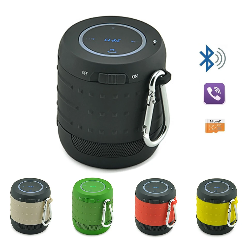 Outdoor Sport Suction Cup Car Wireless Bluetooth Speaker Portable