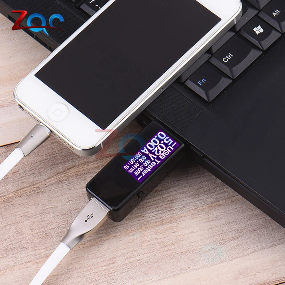 7 в 1 USB ЖК цифровой вольтметр измеритель тока амперметр мощность сопротивление