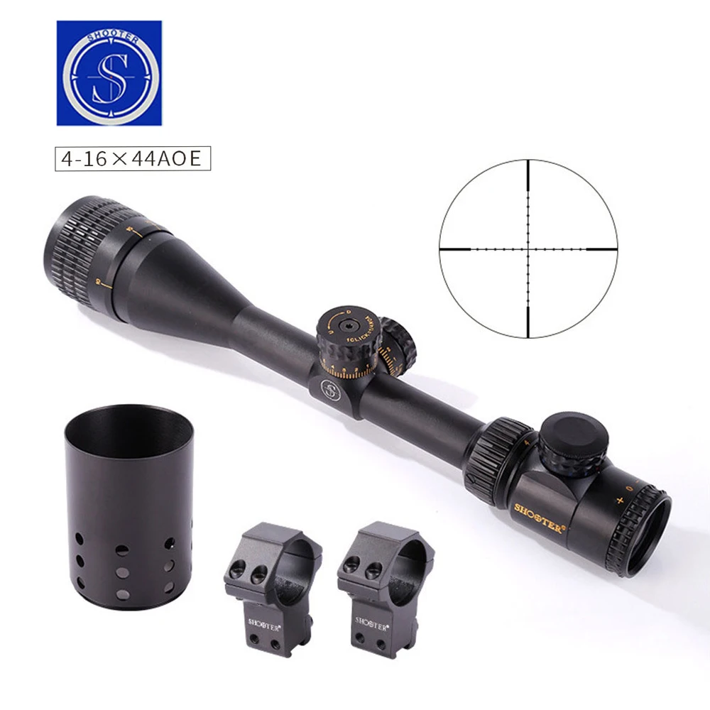 Aliexpress.com : Buy SHOOTER 4 16X44AOE Riflescope Hunting