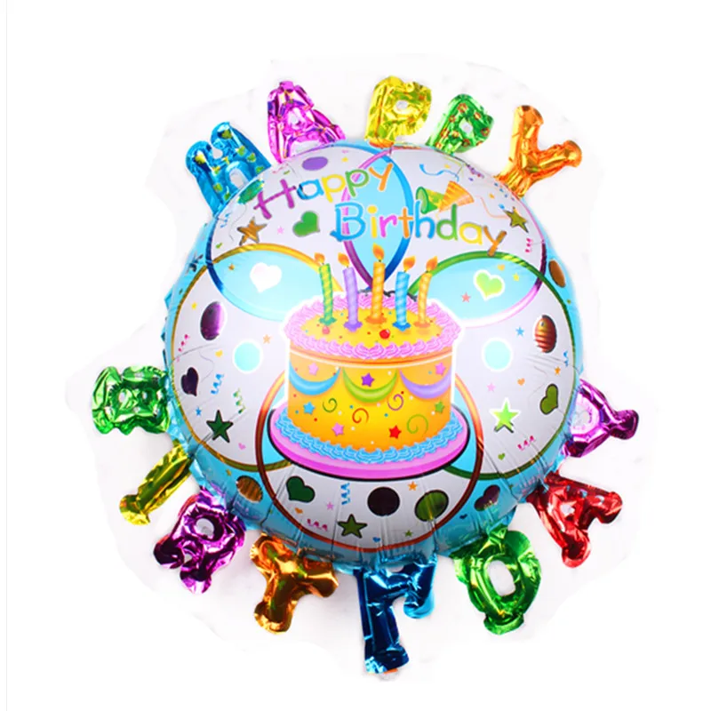 TSZWJ G 132 Free Shipping The new aluminum balloons umbrella Happy