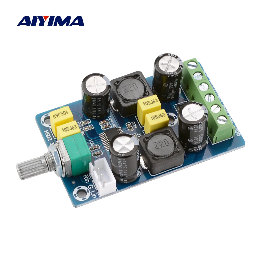 

AIYIMA TPA3123 Power Amplifier Audio Board 25Wx2 Class T 2.0 Channel Stereo Digital Amplifier Home Sound Theatre Diy