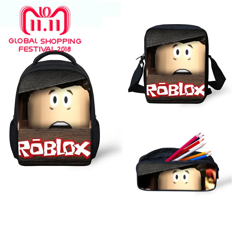 

Backpacks Roblox games Printing School Bags Set 3pcs School supplies Backpack for Boys Girls Schoolbag Teen Mochila Satchel