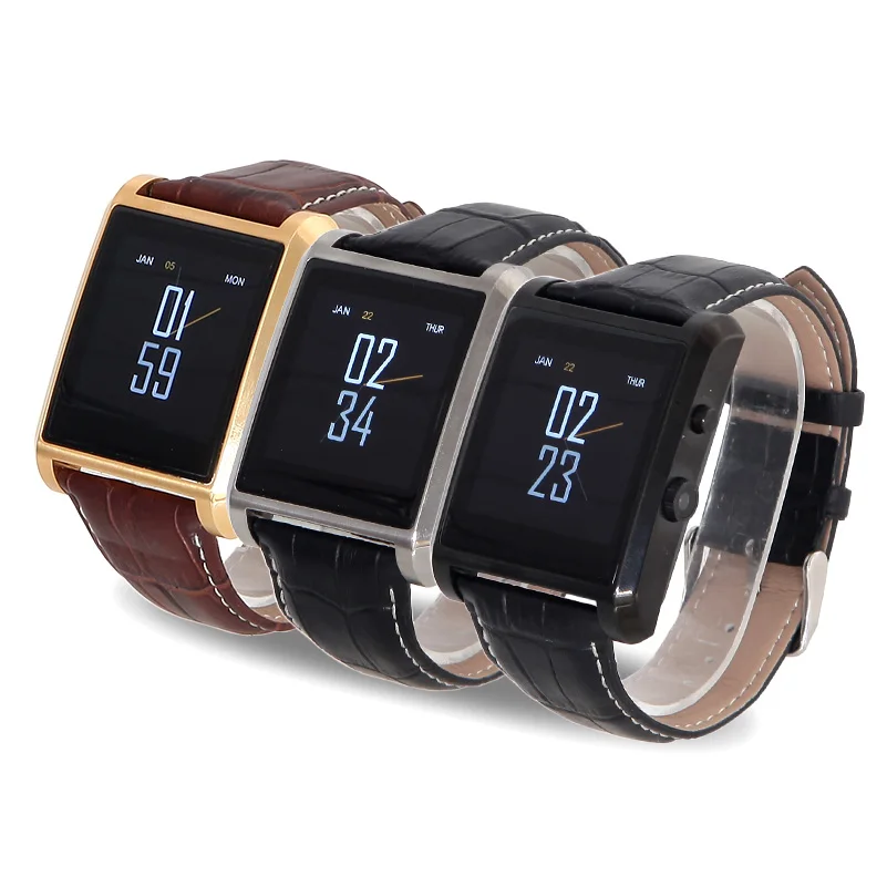

GZDL Smart Watch Luxury Wristwatch DM08 Bluetooth Camera IPS Screen Business SmartBand IOS Android Phone Smartwatch WT8013